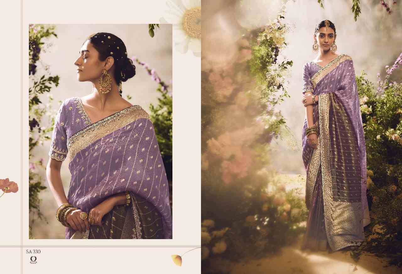 Khwahish By Kimora Fashion 330 To 340 Series Indian Traditional Wear Collection Beautiful Stylish Fancy Colorful Party Wear & Occasional Wear Silk Sarees At Wholesale Price