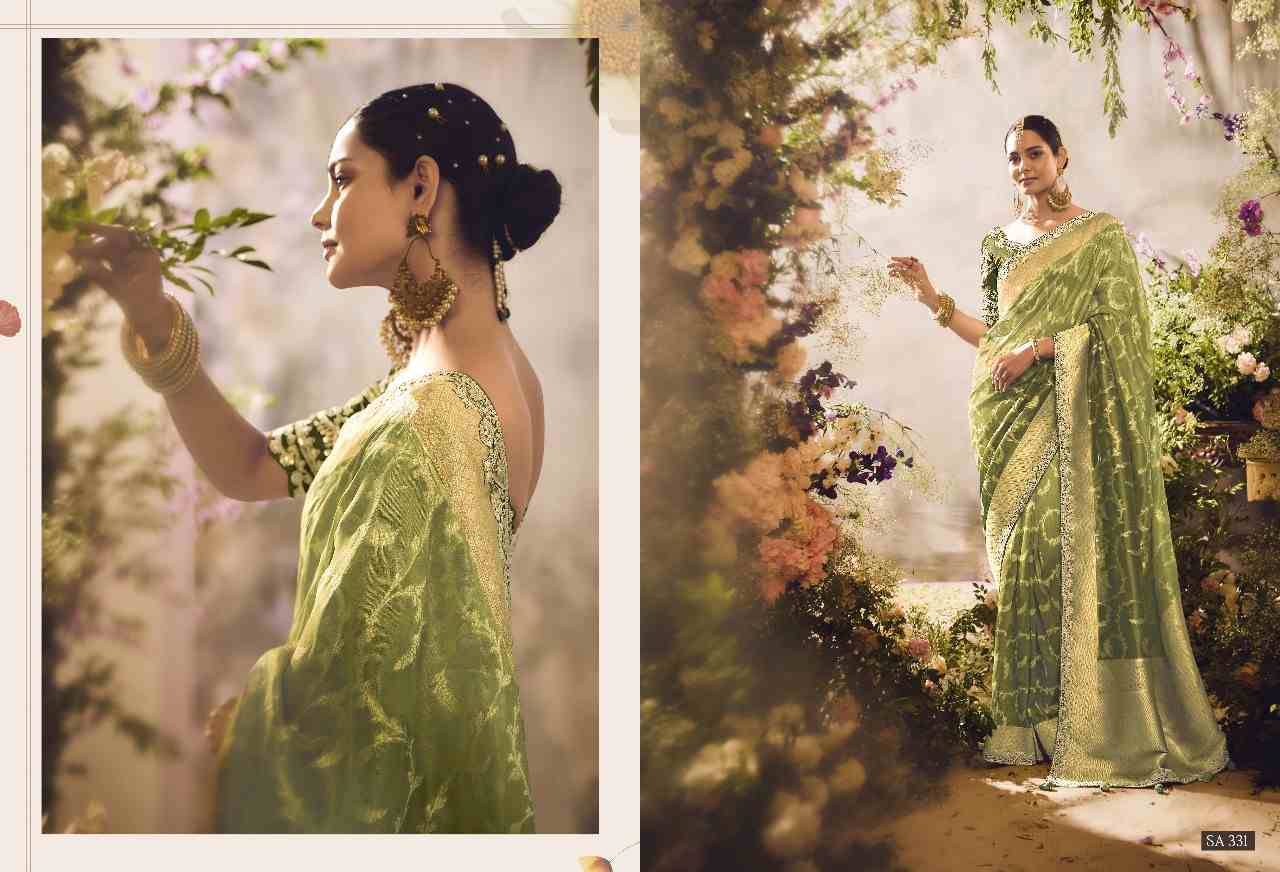 Khwahish By Kimora Fashion 330 To 340 Series Indian Traditional Wear Collection Beautiful Stylish Fancy Colorful Party Wear & Occasional Wear Silk Sarees At Wholesale Price