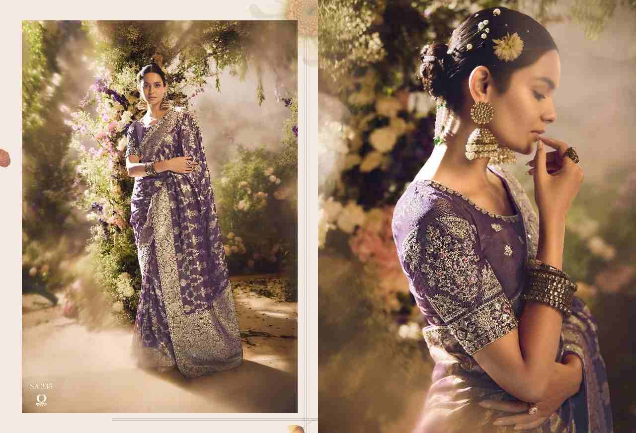 Khwahish By Kimora Fashion 330 To 340 Series Indian Traditional Wear Collection Beautiful Stylish Fancy Colorful Party Wear & Occasional Wear Silk Sarees At Wholesale Price