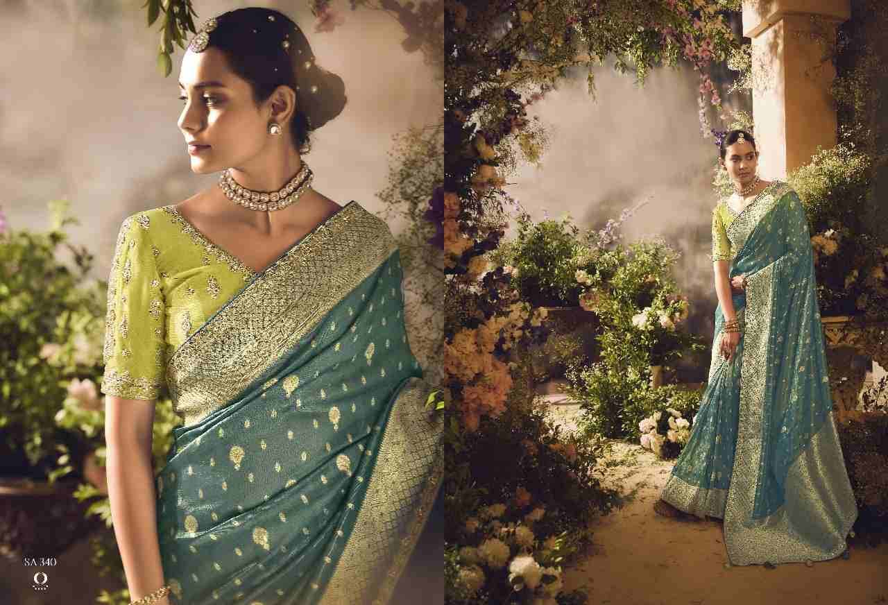 Khwahish By Kimora Fashion 330 To 340 Series Indian Traditional Wear Collection Beautiful Stylish Fancy Colorful Party Wear & Occasional Wear Silk Sarees At Wholesale Price