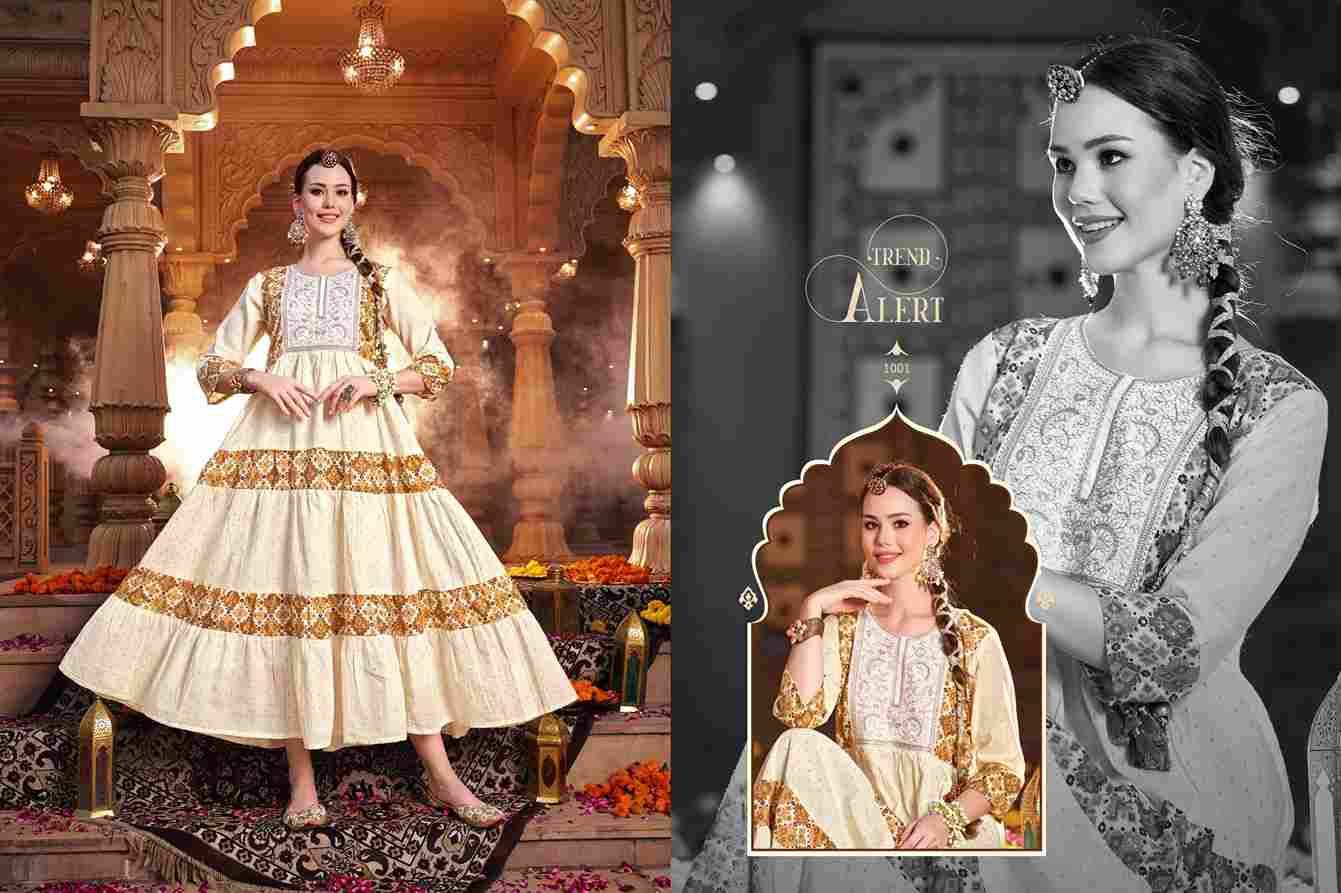 Kasturi By Poonam Designer 1001 To 1004 Series Designer Stylish Fancy Colorful Beautiful Party Wear & Ethnic Wear Collection Cotton Jacquard Gown At Wholesale Price