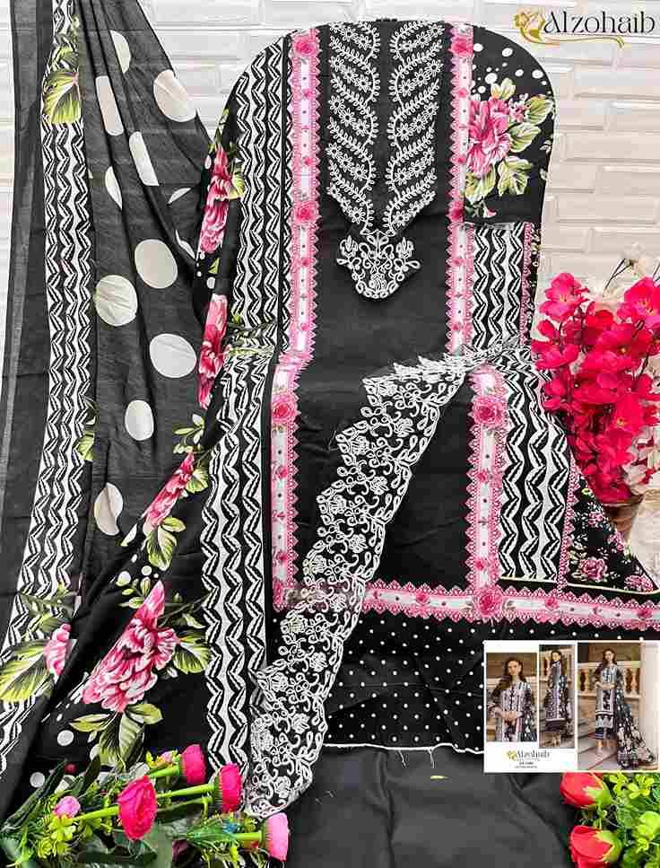 Alzohaib 1102 Series By Alzohaib 1102 To 1105 Series Beautiful Pakistani Suits Stylish Fancy Colorful Party Wear & Occasional Wear Pure Cotton Print Dresses At Wholesale Price