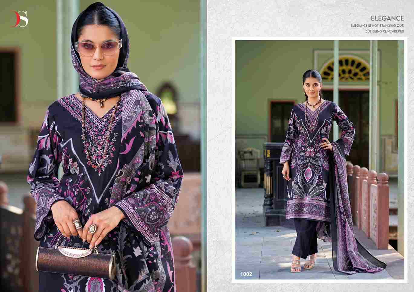 Naira By Deepsy Suits 1001 To 1006 Series Pakistani Stylish Beautiful Colourful Printed & Embroidered Party Wear & Occasional Wear Pure Cotton Dresses At Wholesale Price
