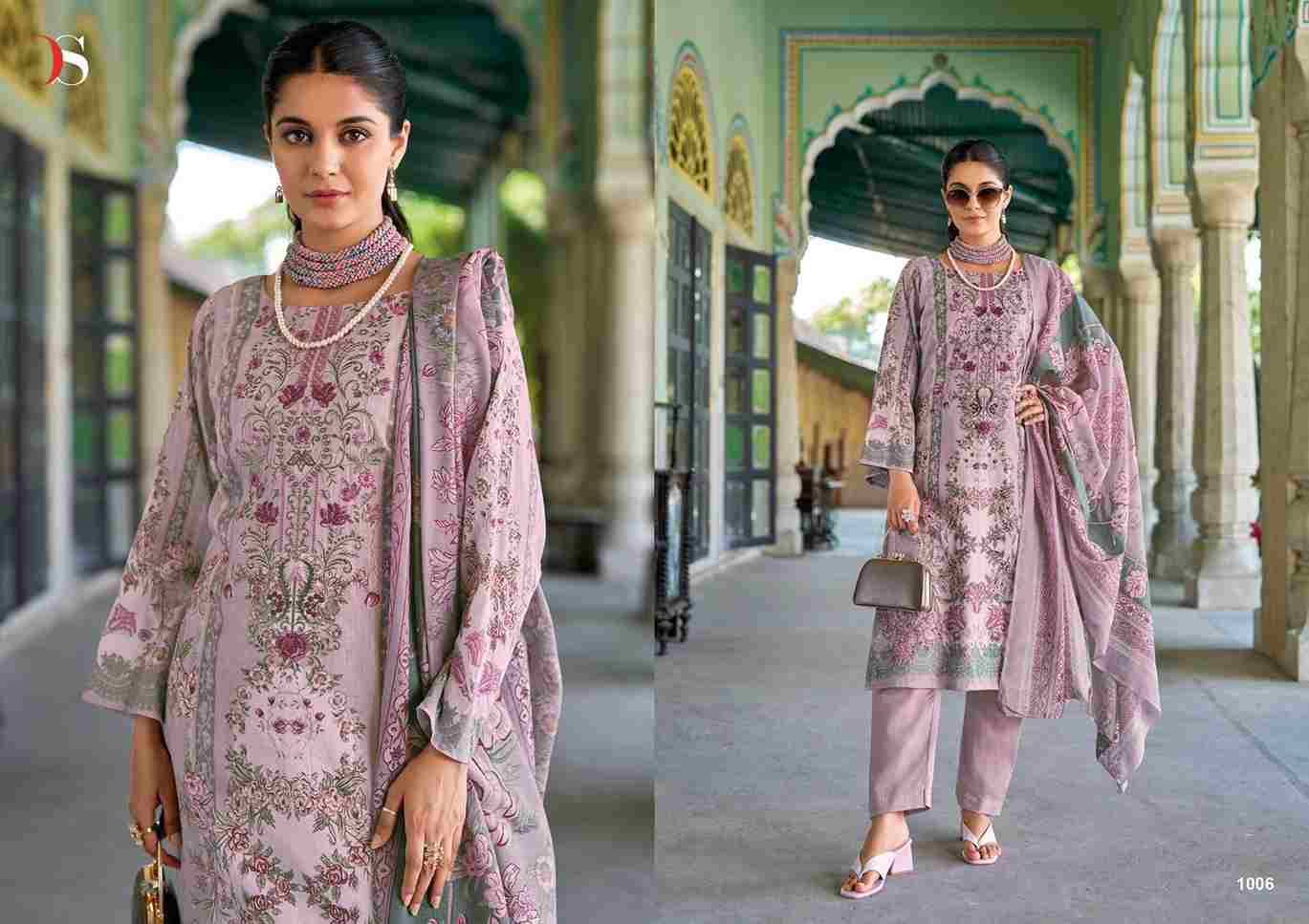 Naira By Deepsy Suits 1001 To 1006 Series Pakistani Stylish Beautiful Colourful Printed & Embroidered Party Wear & Occasional Wear Pure Cotton Dresses At Wholesale Price