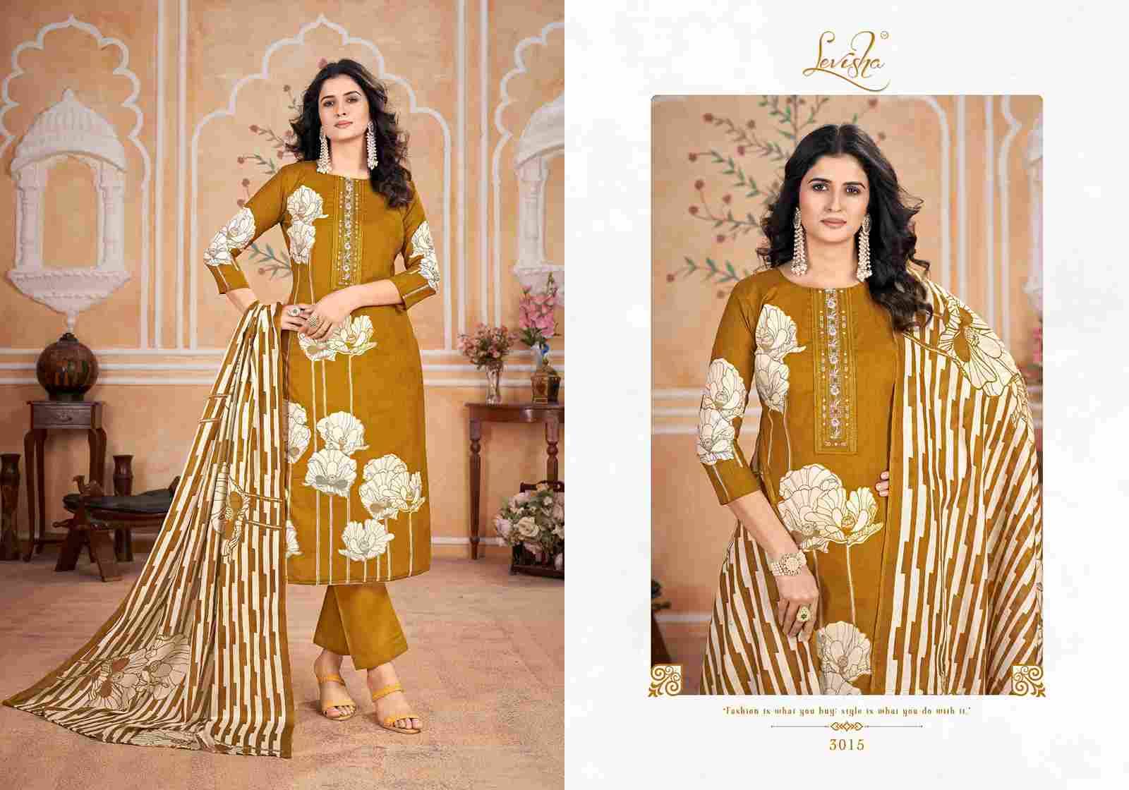 Dil-Bagh By Levisha 3013 To 3016 Series Festive Suits Beautiful Fancy Colorful Stylish Party Wear & Occasional Wear Cambric Cotton Dresses At Wholesale Price