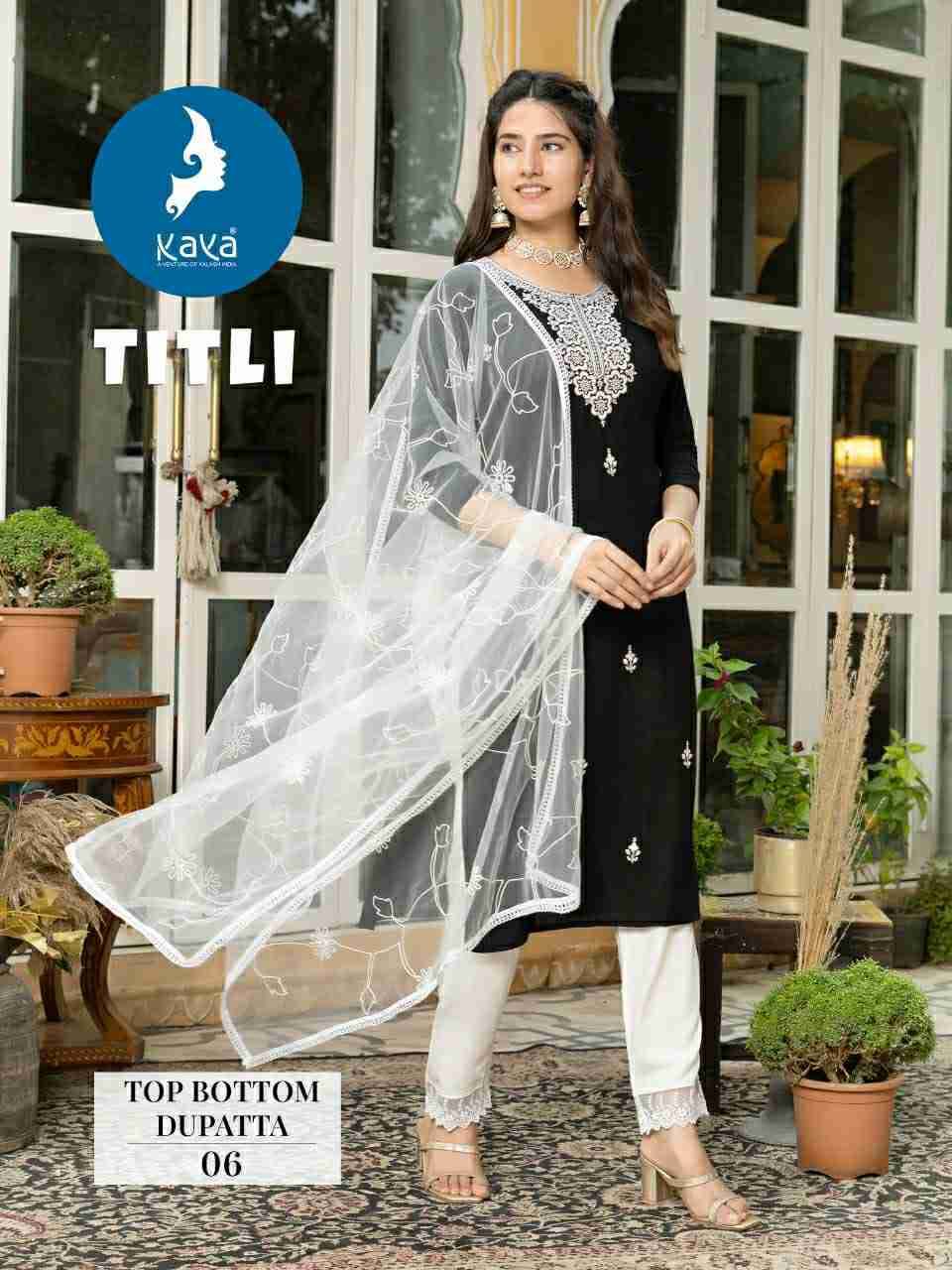 Titli By Kaya 01 To 08 Series Designer Stylish Fancy Colorful Beautiful Party Wear & Ethnic Wear Collection Rayon Slub Dresses At Wholesale Price