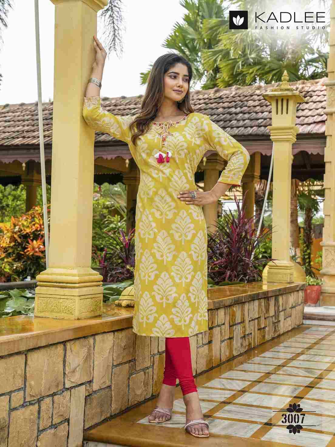 Angel Vol-2 By Kadlee 3007 To 3012 Series Designer Stylish Fancy Colorful Beautiful Party Wear & Ethnic Wear Collection Rayon Print Kurtis At Wholesale Price