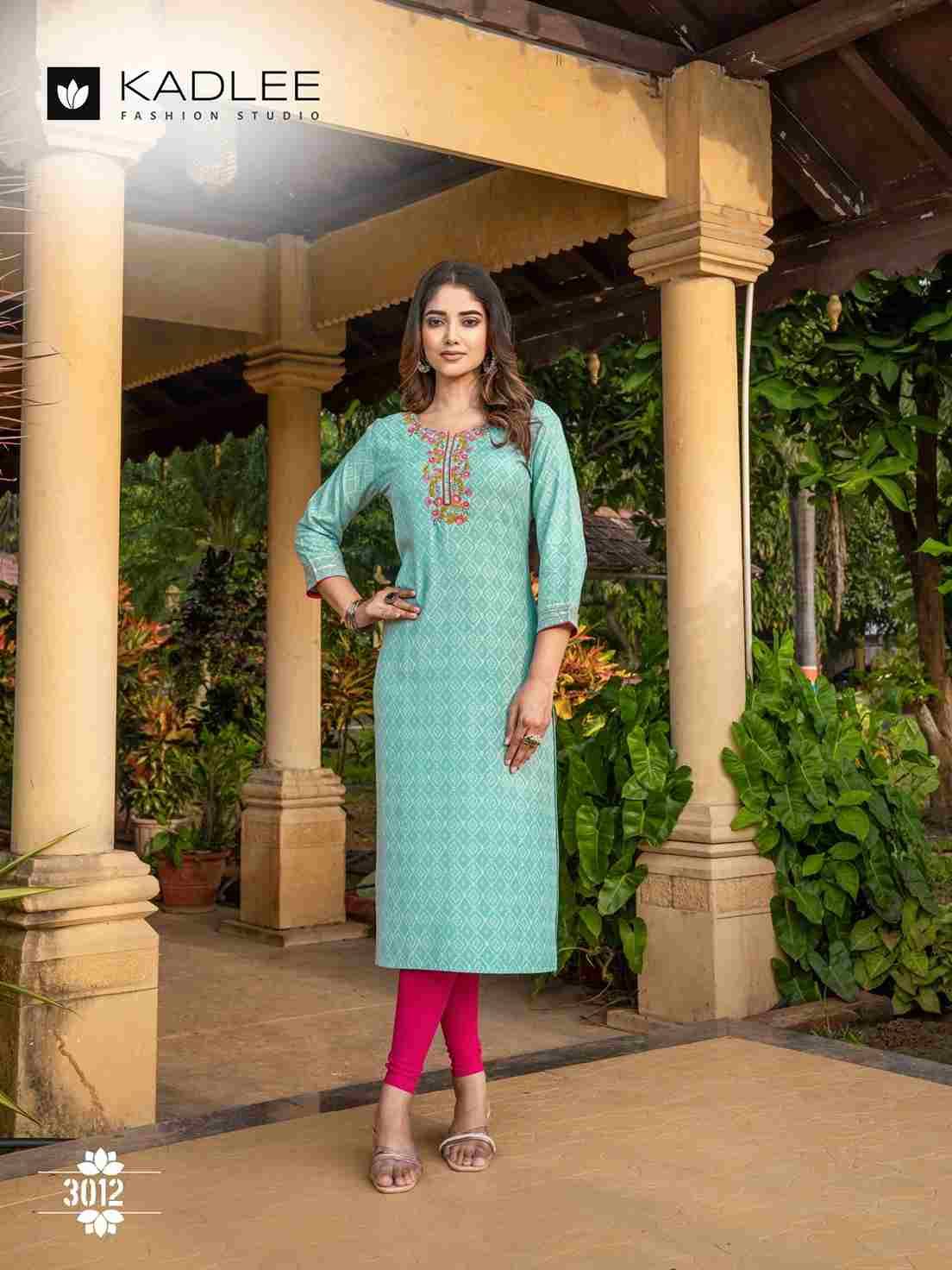 Angel Vol-2 By Kadlee 3007 To 3012 Series Designer Stylish Fancy Colorful Beautiful Party Wear & Ethnic Wear Collection Rayon Print Kurtis At Wholesale Price