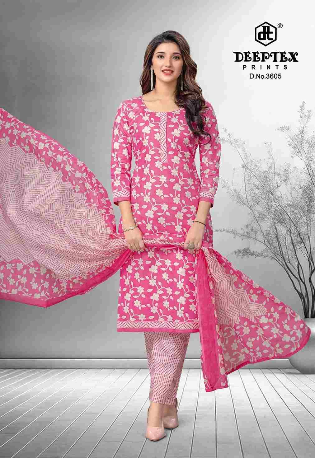 Chief Guest Vol-36 By Deeptex Prints 3601 To 3615 Series Beautiful Suits Colorful Stylish Fancy Casual Wear & Ethnic Wear Cotton Print Dresses At Wholesale Price