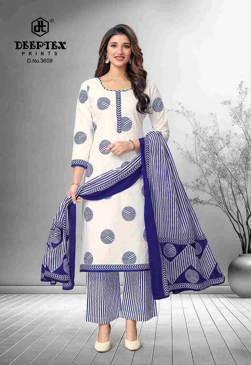 Chief Guest Vol-36 By Deeptex Prints 3601 To 3615 Series Beautiful Suits Colorful Stylish Fancy Casual Wear & Ethnic Wear Cotton Print Dresses At Wholesale Price