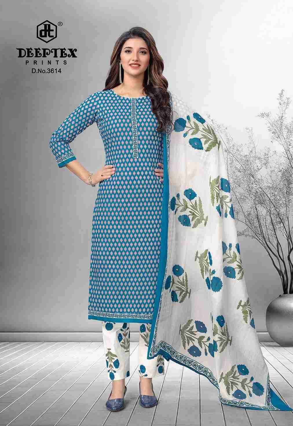 Chief Guest Vol-36 By Deeptex Prints 3601 To 3615 Series Beautiful Suits Colorful Stylish Fancy Casual Wear & Ethnic Wear Cotton Print Dresses At Wholesale Price