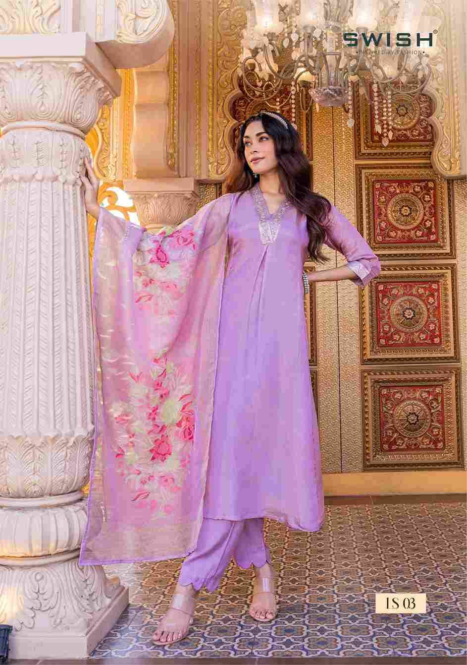 Label Swish By Swish 01 To 06 Series Beautiful Stylish Festive Suits Fancy Colorful Casual Wear & Ethnic Wear & Ready To Wear Tissue With Work Dresses At Wholesale Price