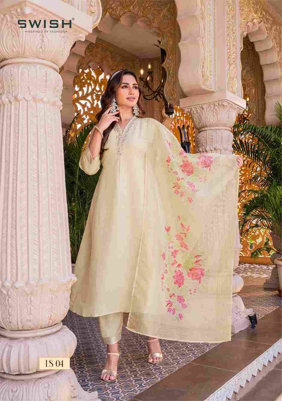 Label Swish By Swish 01 To 06 Series Beautiful Stylish Festive Suits Fancy Colorful Casual Wear & Ethnic Wear & Ready To Wear Tissue With Work Dresses At Wholesale Price