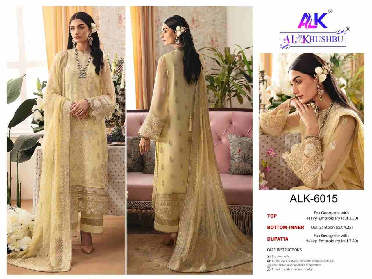 Afifa Vol-2 By Al Khushbu 6015 To 6017 Series Beautiful Pakistani Suits Colorful Stylish Fancy Casual Wear & Ethnic Wear Faux Georgette Dresses At Wholesale Price