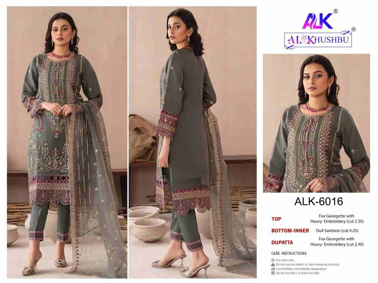 Afifa Vol-2 By Al Khushbu 6015 To 6017 Series Beautiful Pakistani Suits Colorful Stylish Fancy Casual Wear & Ethnic Wear Faux Georgette Dresses At Wholesale Price