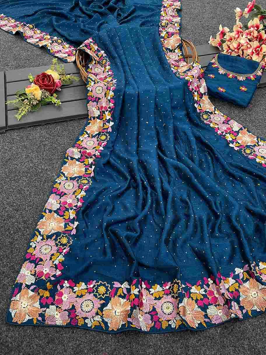 Pinal By Fashid Wholesale 01 To 08 Series Indian Traditional Wear Collection Beautiful Stylish Fancy Colorful Party Wear & Occasional Wear Soft Vichitra Silk Sarees At Wholesale Price