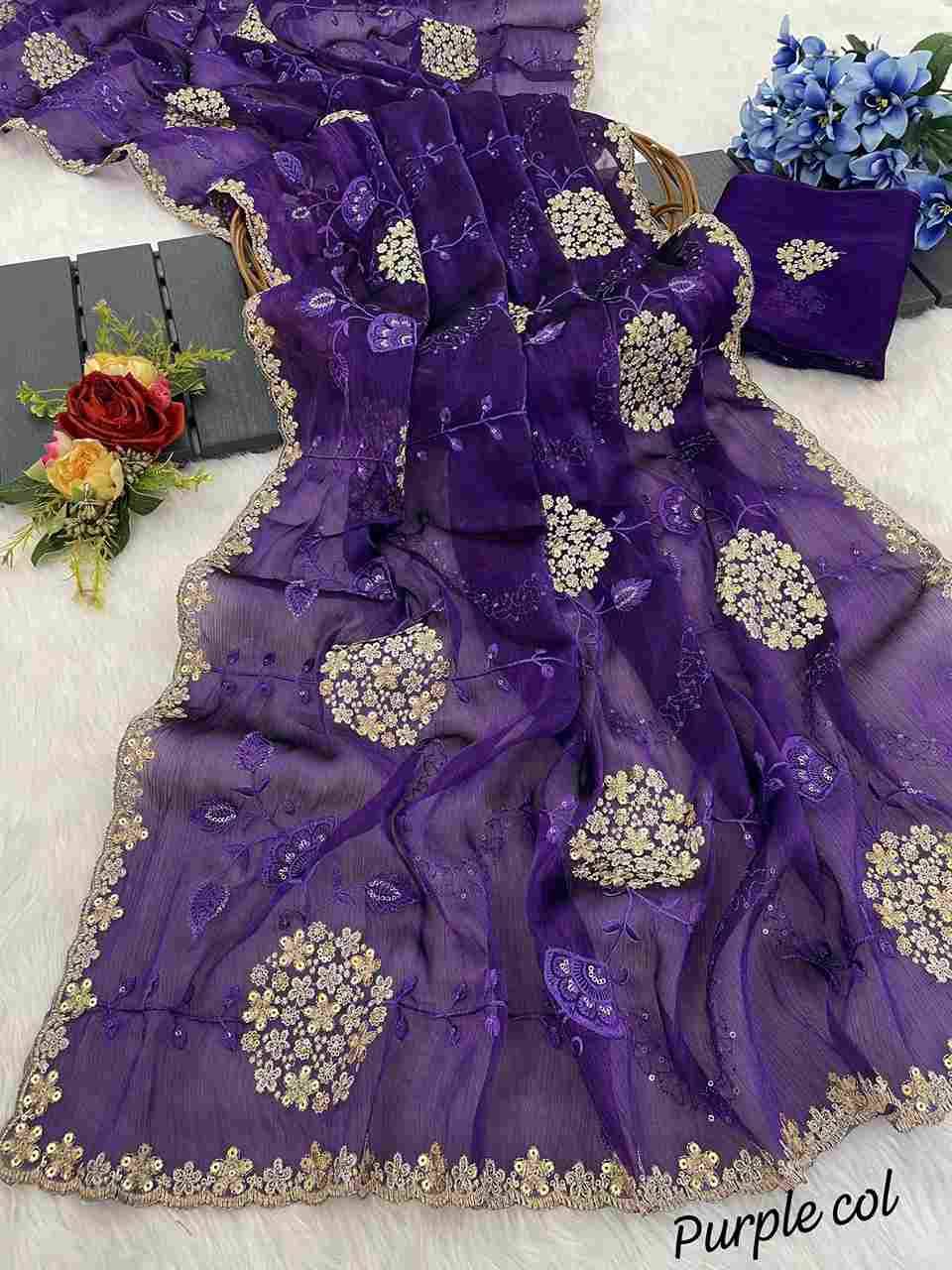 Prena By Fashid Wholesale 01 To 04 Series Indian Traditional Wear Collection Beautiful Stylish Fancy Colorful Party Wear & Occasional Wear Pure Soft Chiffon Sarees At Wholesale Price