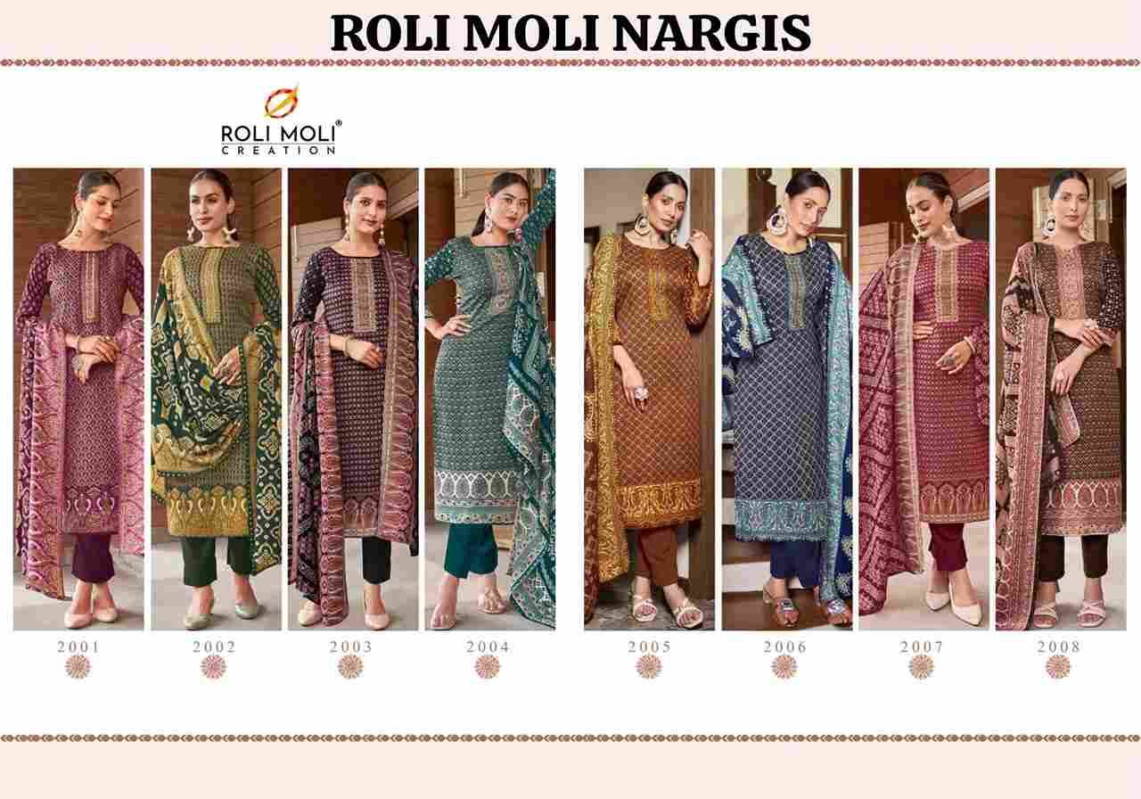 Nargis By Roli Moli 2001 To 2008 Series Beautiful Stylish Festive Suits Fancy Colorful Casual Wear & Ethnic Wear & Ready To Wear Pashmina Dresses At Wholesale Price