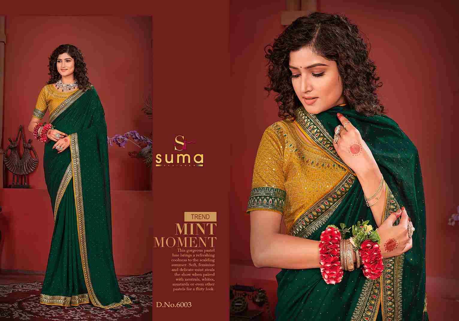 Avikya By Suma 6001 To 6010 Series Indian Traditional Wear Collection Beautiful Stylish Fancy Colorful Party Wear & Occasional Wear Vichitra Silk Sarees At Wholesale Price