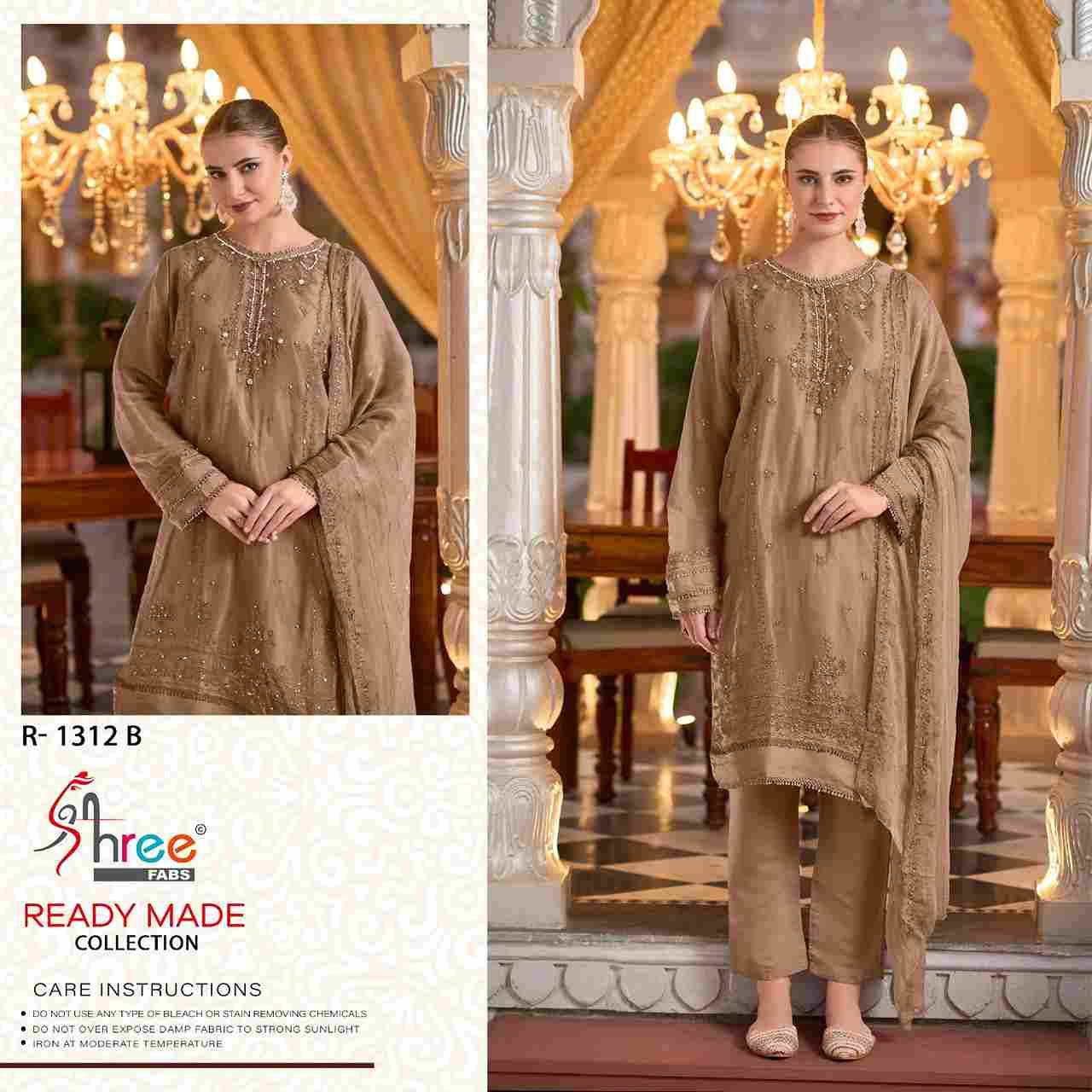 Shree Fabs Hit Design R-1312 Colours By Shree Fabs R-1312-A To R-1312-D Series Wholesale Designer Pakistani Suits Collection Beautiful Stylish Fancy Colorful Party Wear & Occasional Wear Viscose Chiffon Dresses At Wholesale Price