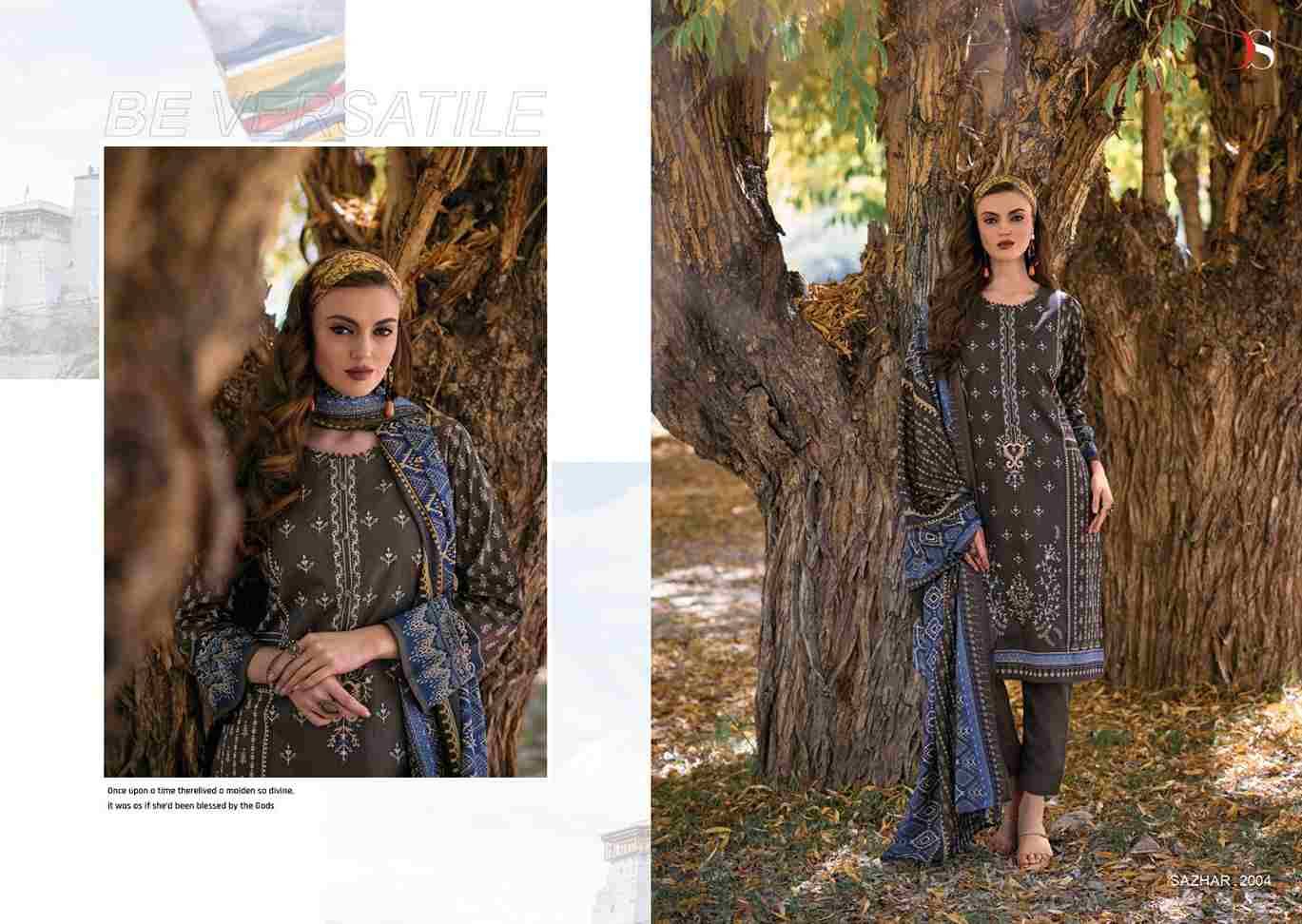 Sazhar Vol-2 By Deepsy Suits 2001 To 2008 Series Beautiful Pakistani Suits Colorful Stylish Fancy Casual Wear & Ethnic Wear Pure Pashmina With Embroidered Dresses At Wholesale Price