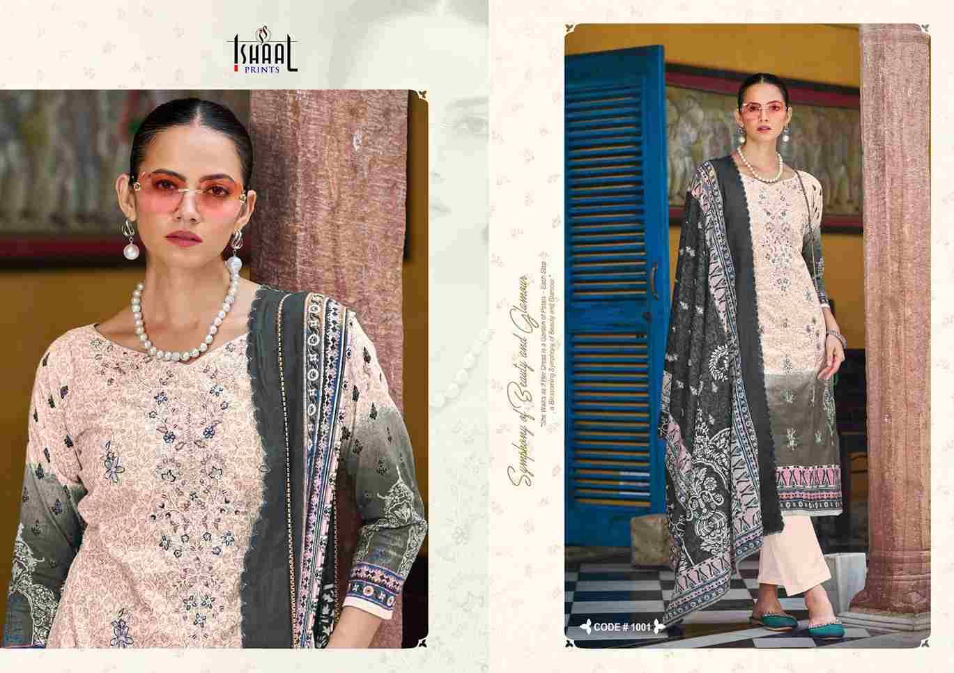 Embroidered Combo-2024 By Ishaal Prints 1001 To 1010 Series Beautiful Suits Colorful Stylish Fancy Casual Wear & Ethnic Wear Pure Lawn Printed Dresses At Wholesale Price