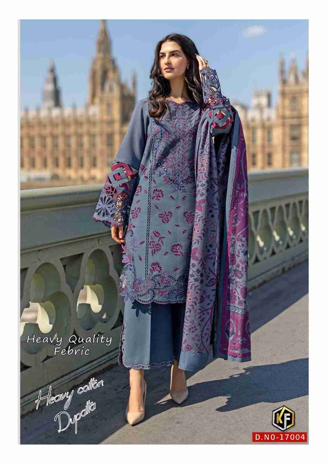 Sobia Nazir Vol-17 By Keval Fab 17001 To 17006 Series Beautiful Festive Suits Colorful Stylish Fancy Casual Wear & Ethnic Wear Heavy Cotton Print Dresses At Wholesale Price