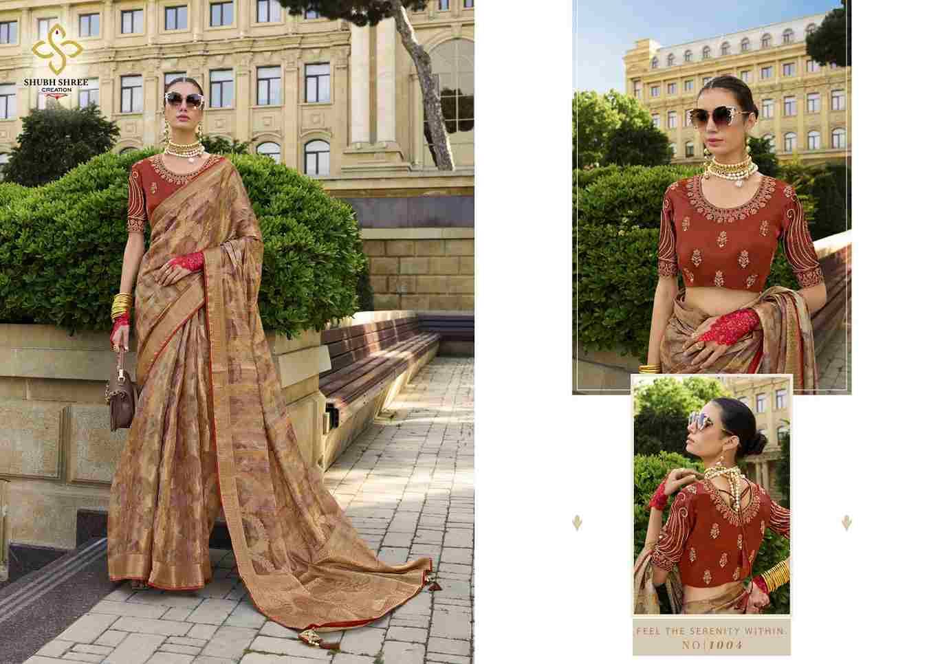 Spotlight By Shubh Shree 1001 To 1011 Series Indian Traditional Wear Collection Beautiful Stylish Fancy Colorful Party Wear & Occasional Wear Jacquard Sarees At Wholesale Price