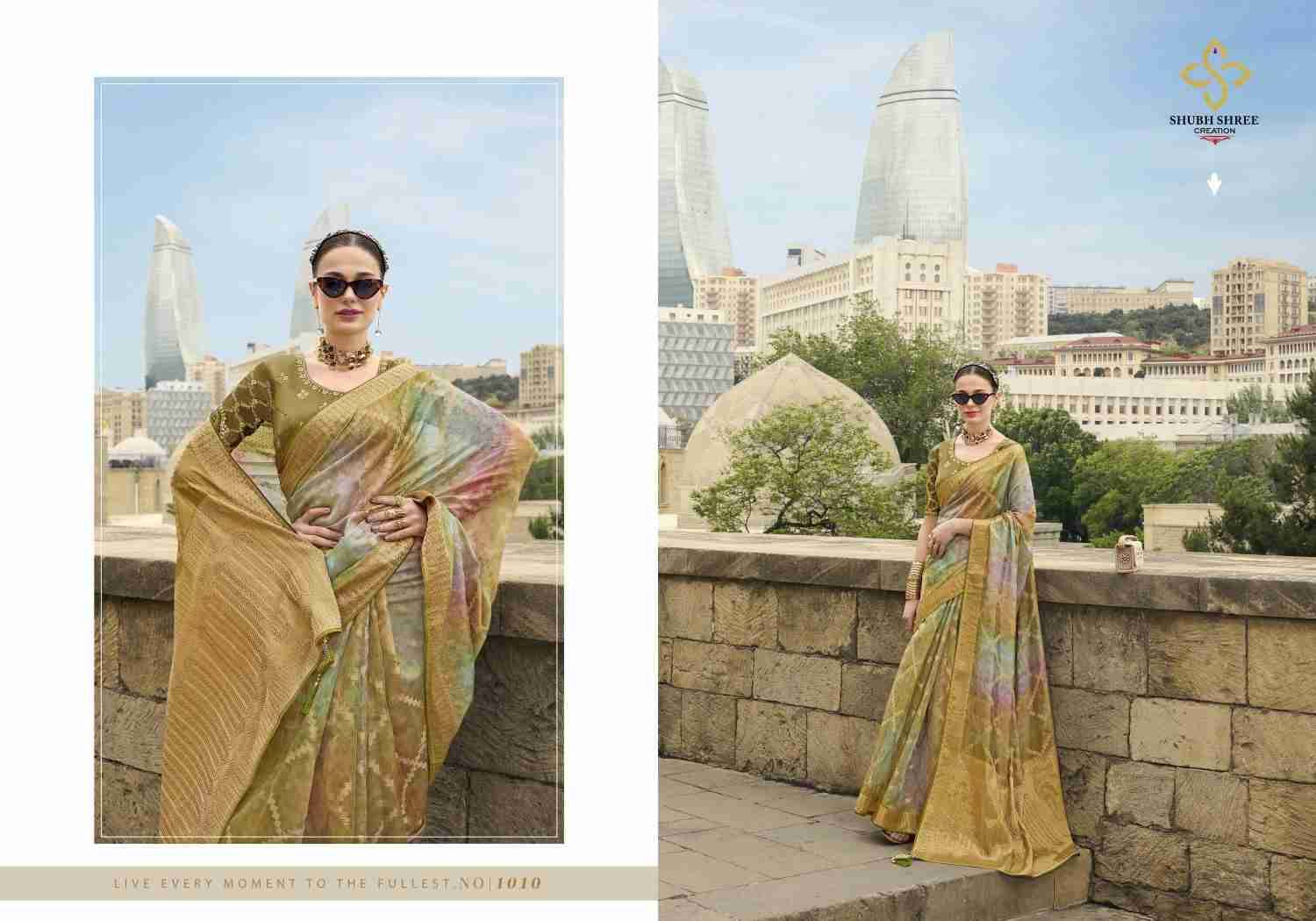 Spotlight By Shubh Shree 1001 To 1011 Series Indian Traditional Wear Collection Beautiful Stylish Fancy Colorful Party Wear & Occasional Wear Jacquard Sarees At Wholesale Price