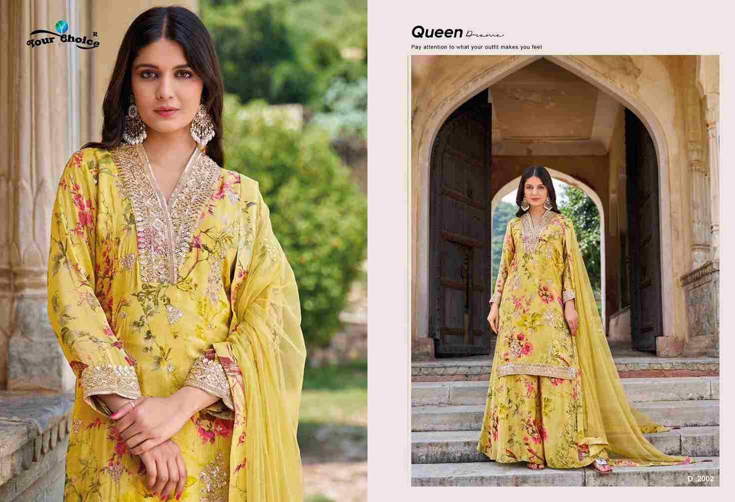 Ginni Vol-2 By Your Choice 2001 To 2004 Series Designer Sharara Suits Beautiful Fancy Colorful Stylish Party Wear & Occasional Wear Heavy Chinnon Dresses At Wholesale Price