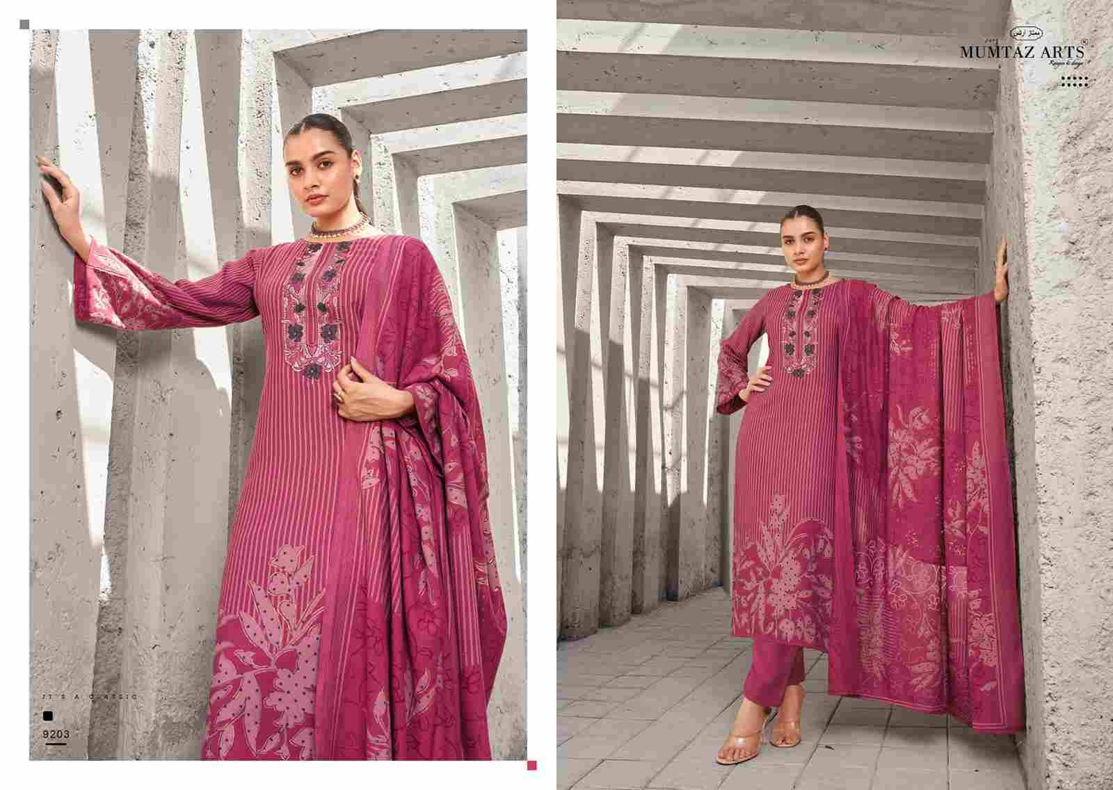 Zohra By Mumtaz Arts 9201 To 9204 Series Beautiful Festive Suits Colorful Stylish Fancy Casual Wear & Ethnic Wear Pure Viscose Pashmina Print Dresses At Wholesale Price