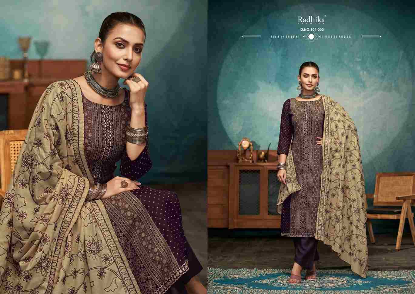 Black Berry Vol-15 By Azara 104-001 To 104-004 Series Beautiful Stylish Festive Suits Fancy Colorful Casual Wear & Ethnic Wear & Ready To Wear Cotton Print Dresses At Wholesale Price