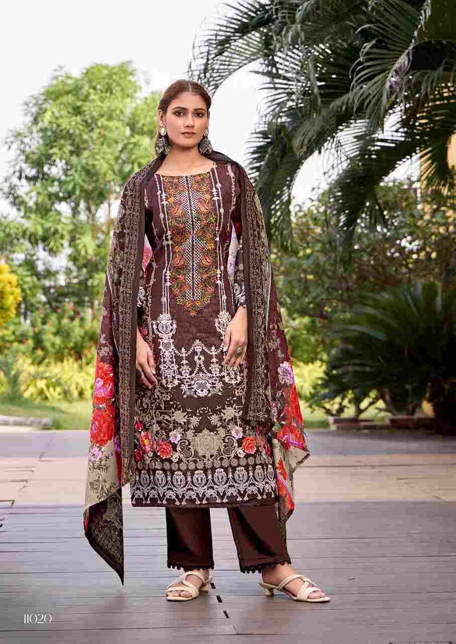 Naira Nx Vol-11 By Levisha 11013 To 11020 Series Beautiful Festive Suits Stylish Fancy Colorful Casual Wear & Ethnic Wear Cambric Lawn Cotton Dresses At Wholesale Price