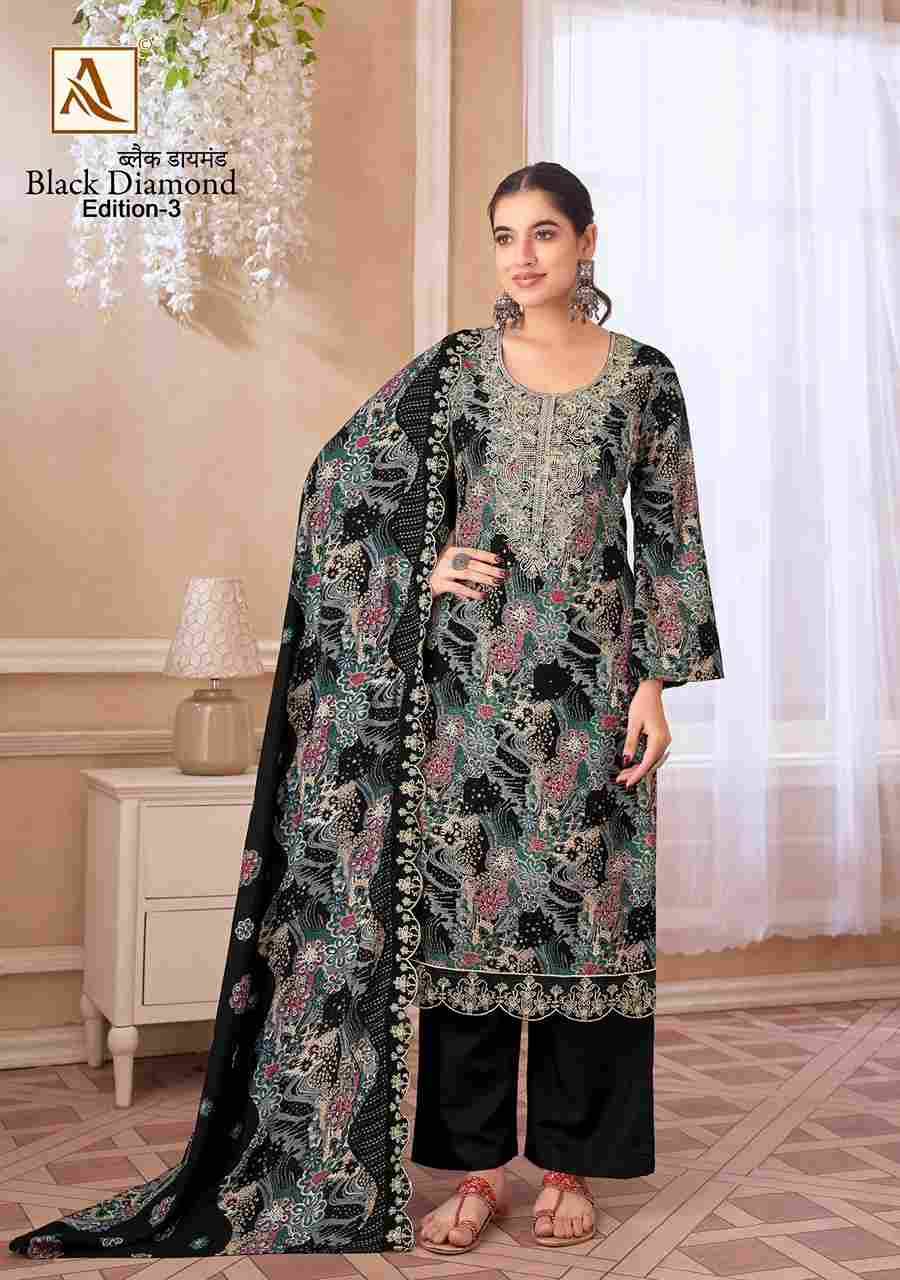 Black Diamond Vol-3 By Alok Suit 1715-001 To 1715-008 Series Beautiful Festive Suits Colorful Stylish Fancy Casual Wear & Ethnic Wear Pure Rayon Dresses At Wholesale Price