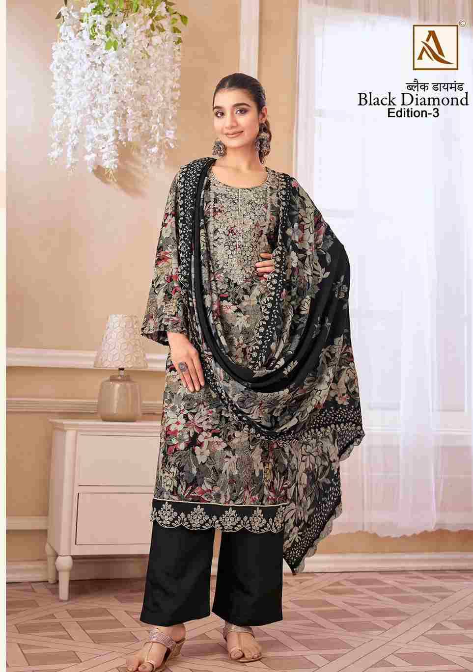 Black Diamond Vol-3 By Alok Suit 1715-001 To 1715-008 Series Beautiful Festive Suits Colorful Stylish Fancy Casual Wear & Ethnic Wear Pure Rayon Dresses At Wholesale Price