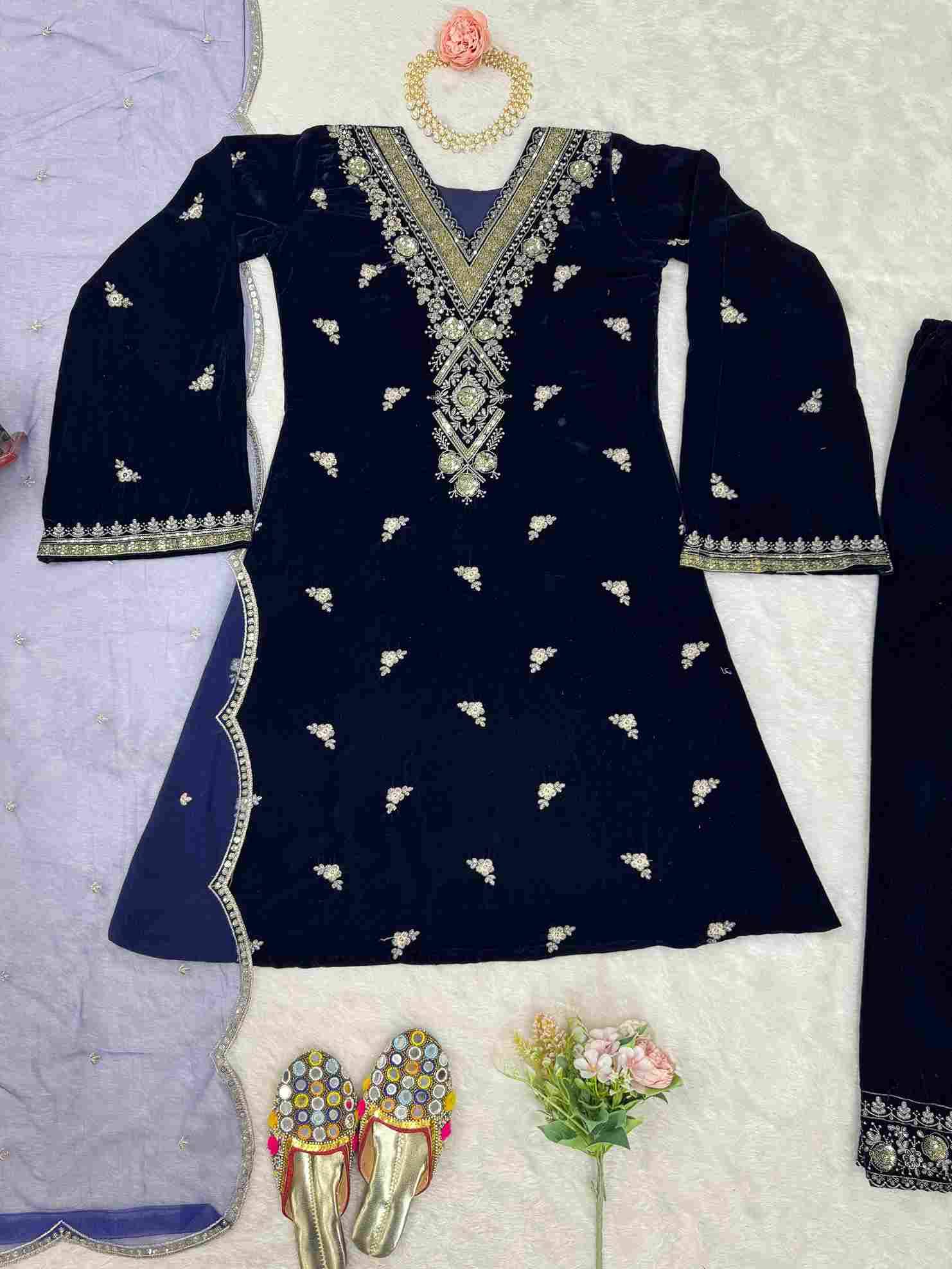 R-5783 By Fashid Wholesale Beautiful Stylish Fancy Colorful Casual Wear & Ethnic Wear Faux Georgette Dresses At Wholesale Price