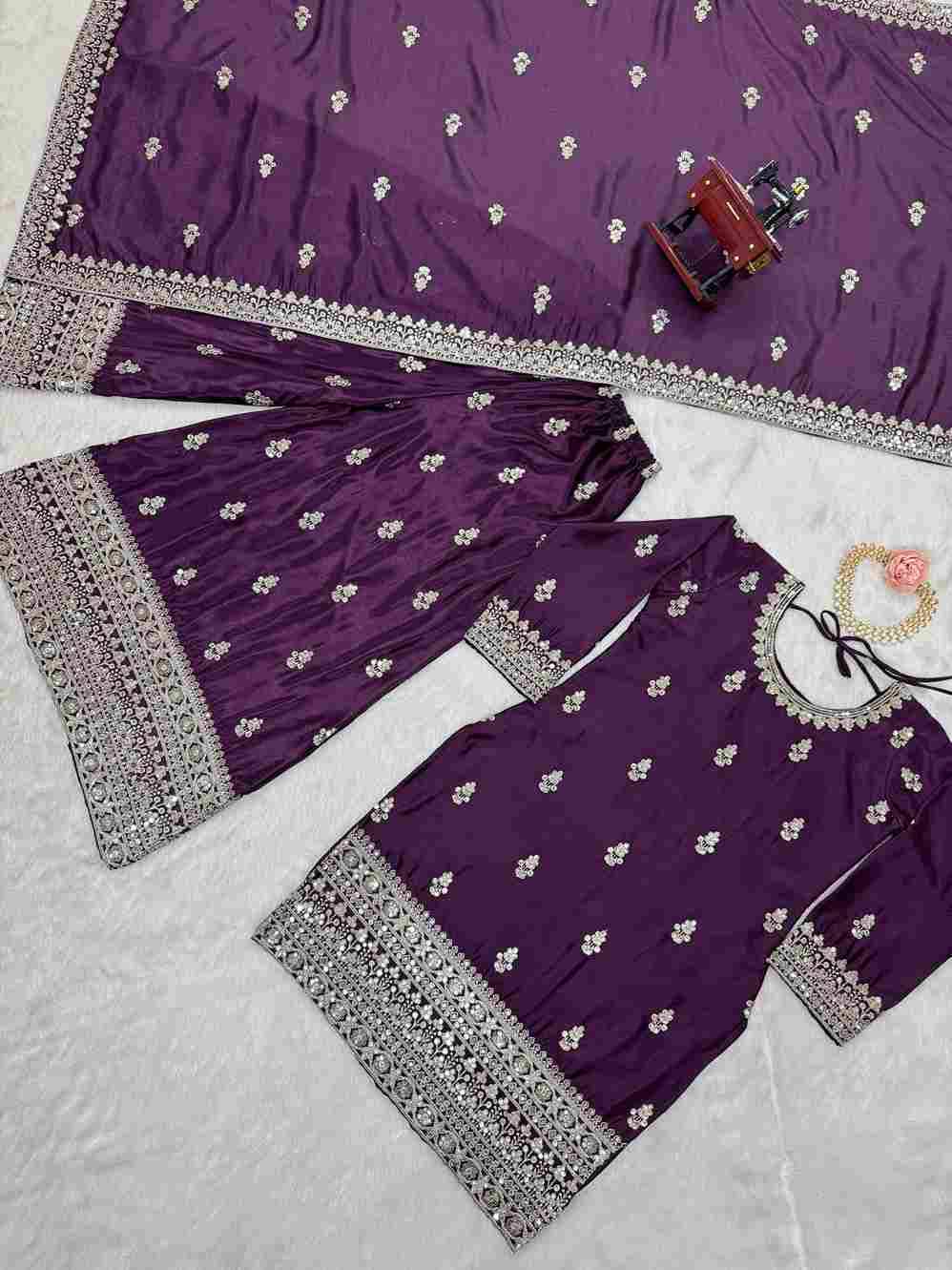 R-5784 By Fashid Wholesale 01 To 03 Series Beautiful Stylish Fancy Colorful Casual Wear & Ethnic Wear Chinnon Silk Dresses At Wholesale Price