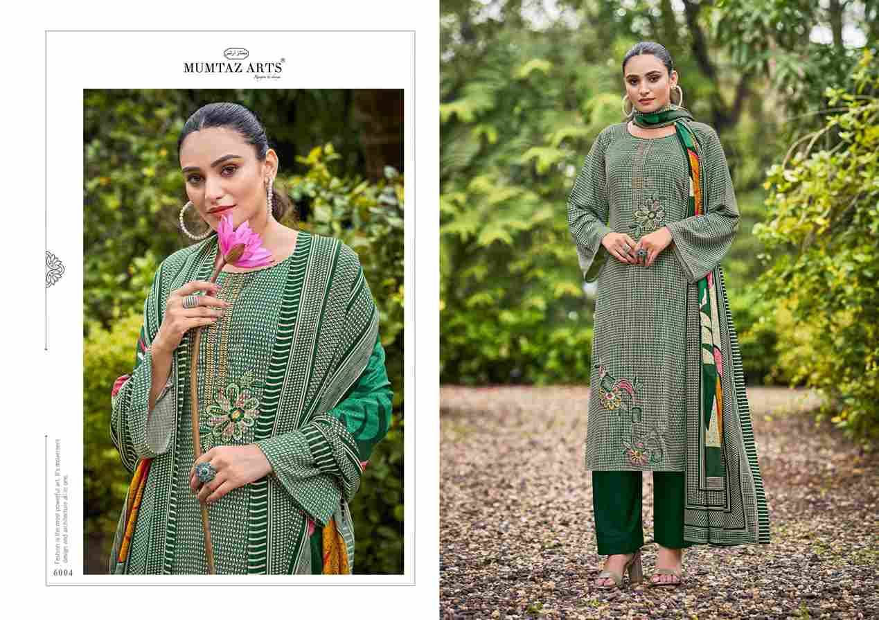 Savera By Mumtaz Arts 6001 To 6004 Series Beautiful Festive Suits Colorful Stylish Fancy Casual Wear & Ethnic Wear Pure Pashmina Print Dresses At Wholesale Price