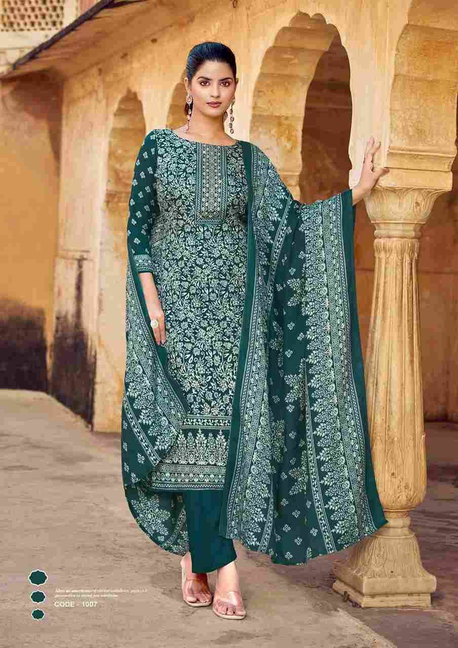 Gulbahar By Roli Moli 1001 To 1008 Series Beautiful Stylish Festive Suits Fancy Colorful Casual Wear & Ethnic Wear & Ready To Wear Pashmina Dresses At Wholesale Price