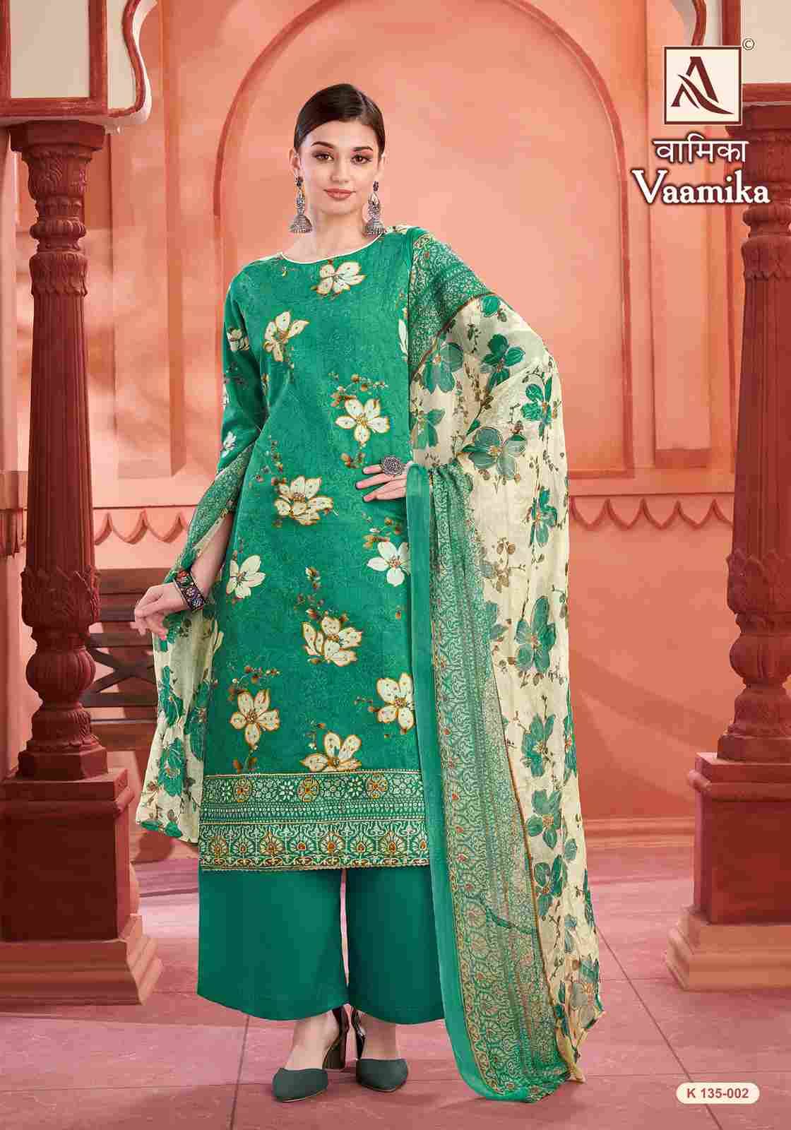 Vaamika By Alok Suit 135-001 To 135-004 Series Beautiful Festive Suits Stylish Fancy Colorful Casual Wear & Ethnic Wear Pure Jam Print Dresses At Wholesale Price