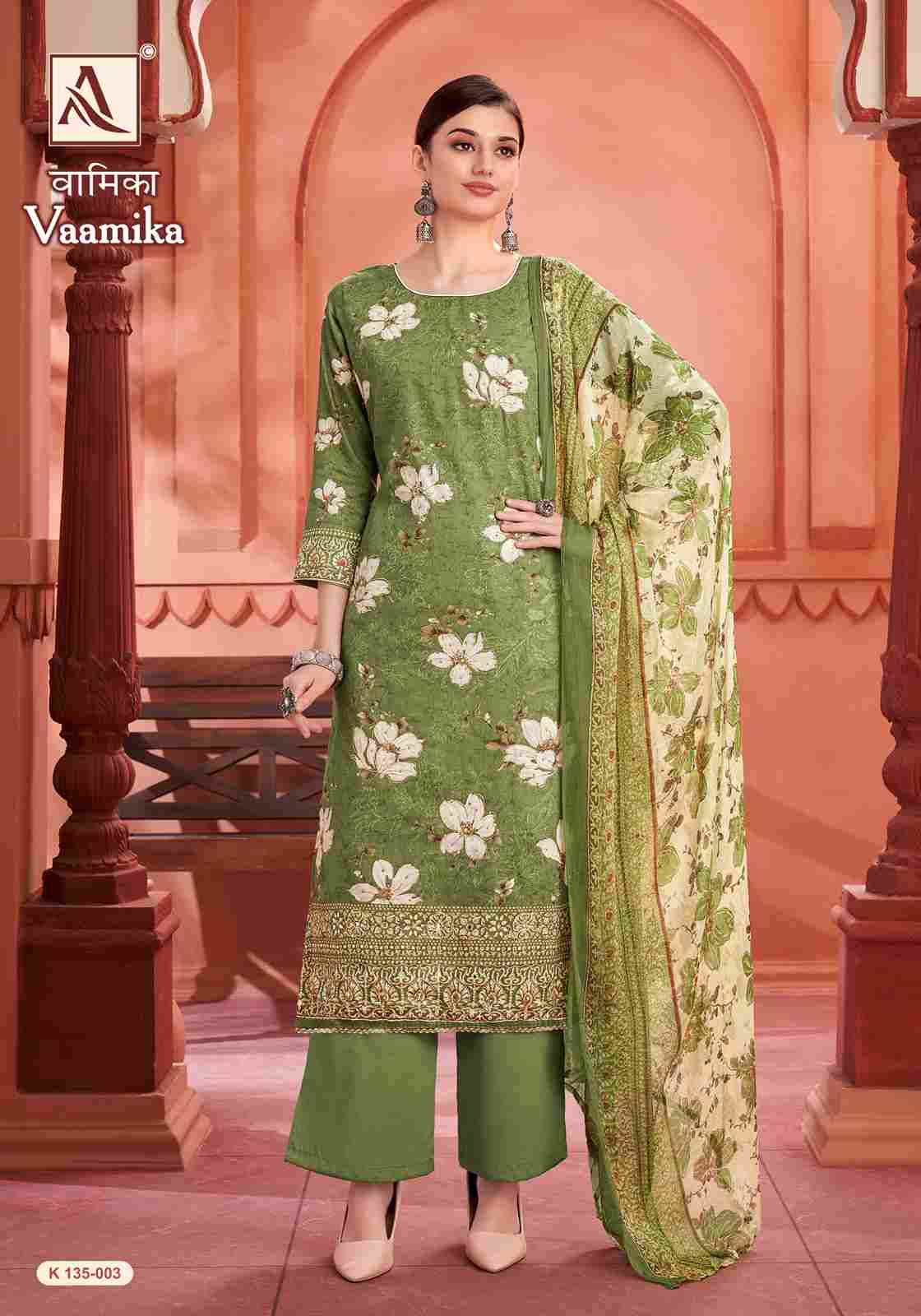 Vaamika By Alok Suit 135-001 To 135-004 Series Beautiful Festive Suits Stylish Fancy Colorful Casual Wear & Ethnic Wear Pure Jam Print Dresses At Wholesale Price