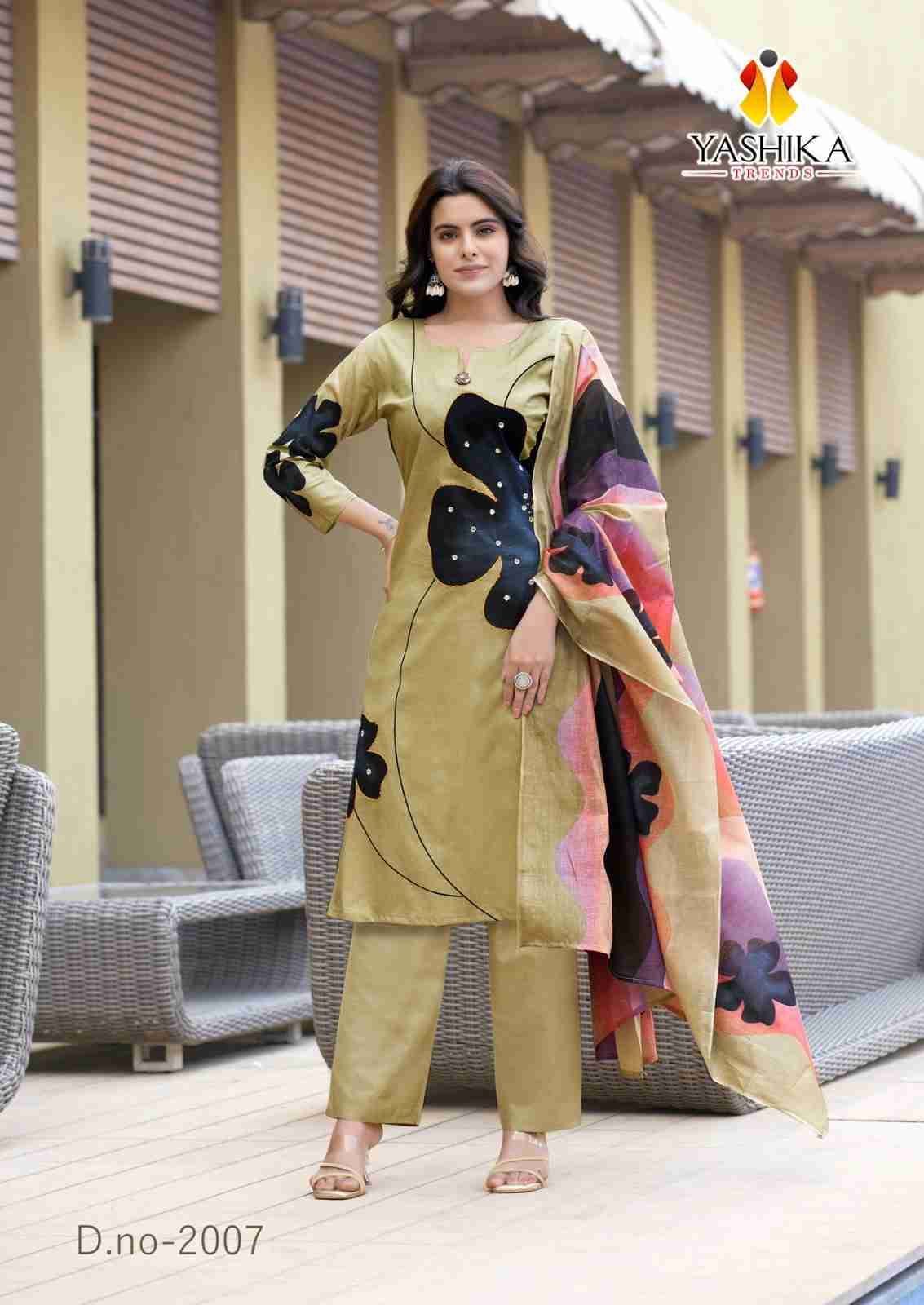 Dua Vol-2 By Yashika Trends 2001 To 2008 Series Beautiful Festive Suits Colorful Stylish Fancy Casual Wear & Ethnic Wear Pure Cotton Print Dresses At Wholesale Price