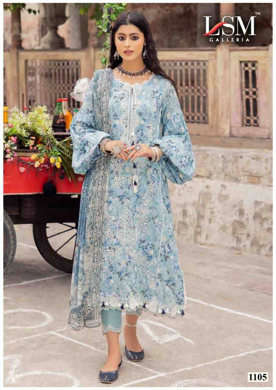 Parian Dream Vol-11 By Lsm Galleria 1101 To 1106 Series Beautiful Festive Suits Colorful Stylish Fancy Casual Wear & Ethnic Wear Pure Lawn Print With Work Dresses At Wholesale Price