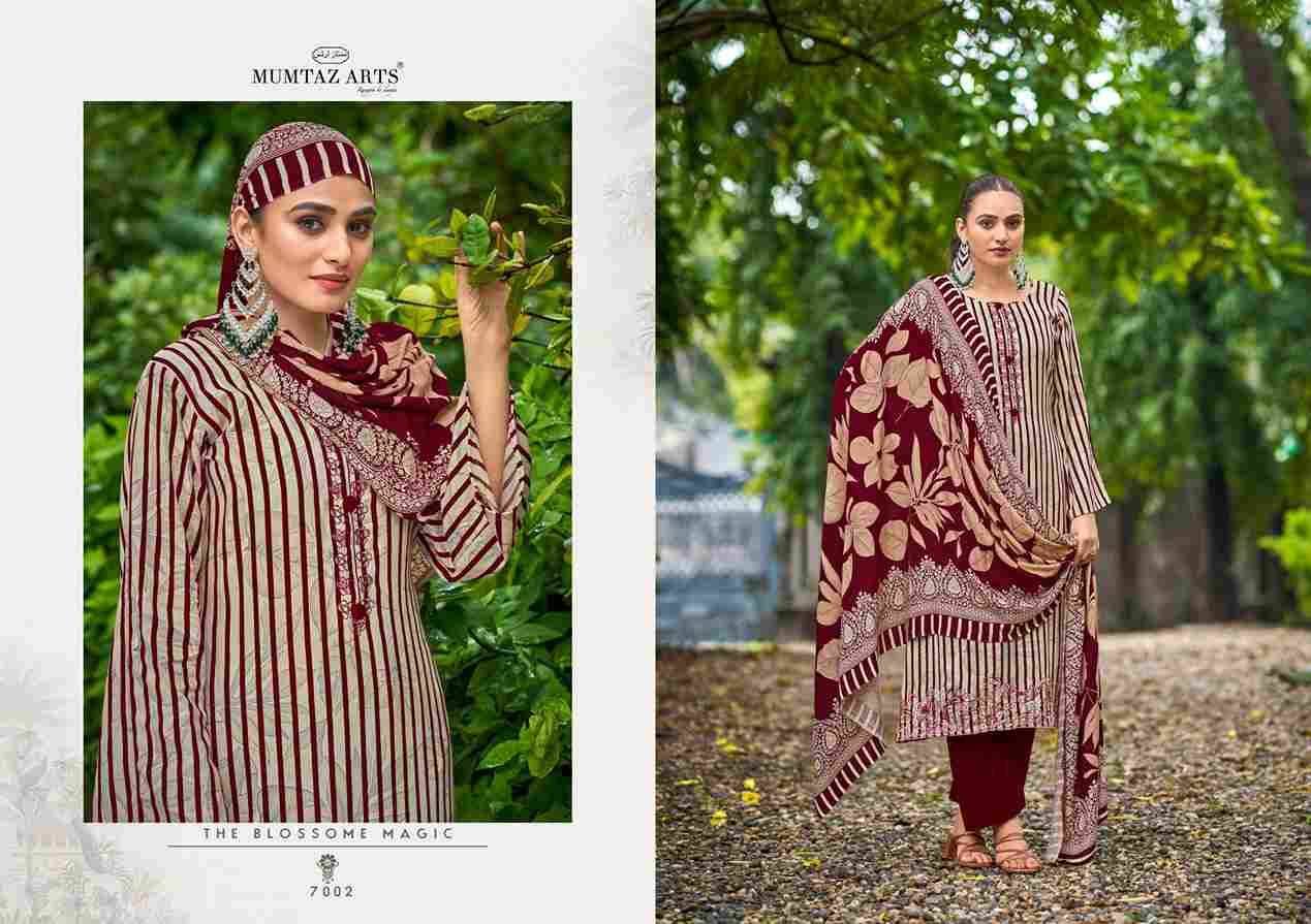 Dastoor By Mumtaz Arts 7001 To 7004 Series Beautiful Festive Suits Colorful Stylish Fancy Casual Wear & Ethnic Wear Pure Viscose Pashmina Print Dresses At Wholesale Price