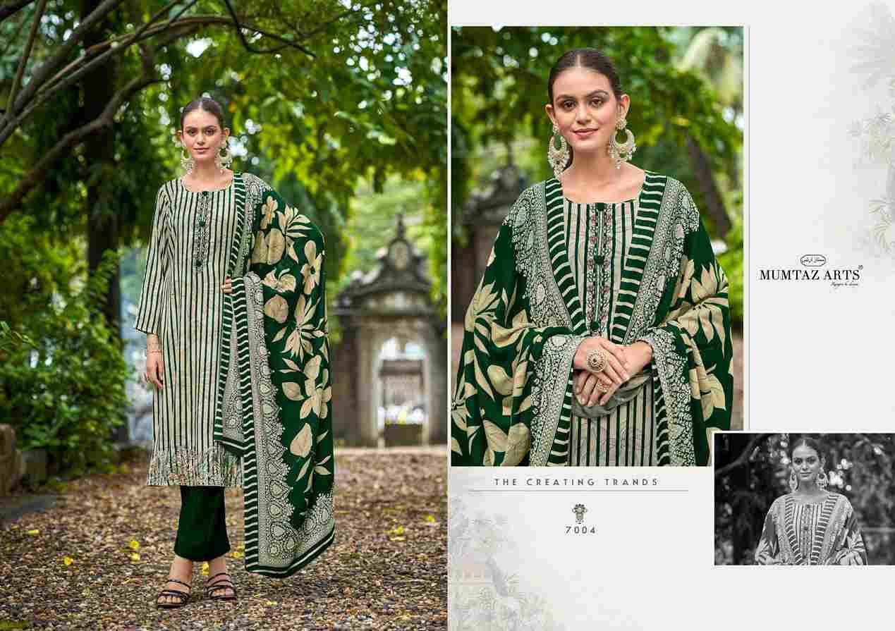 Dastoor By Mumtaz Arts 7001 To 7004 Series Beautiful Festive Suits Colorful Stylish Fancy Casual Wear & Ethnic Wear Pure Viscose Pashmina Print Dresses At Wholesale Price