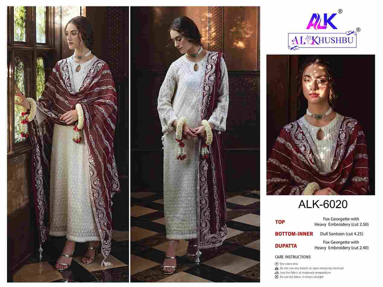 Afifa Vol-3 By Al Khushbu 6018 To 6020 Series Beautiful Pakistani Suits Colorful Stylish Fancy Casual Wear & Ethnic Wear Faux Georgette Dresses At Wholesale Price