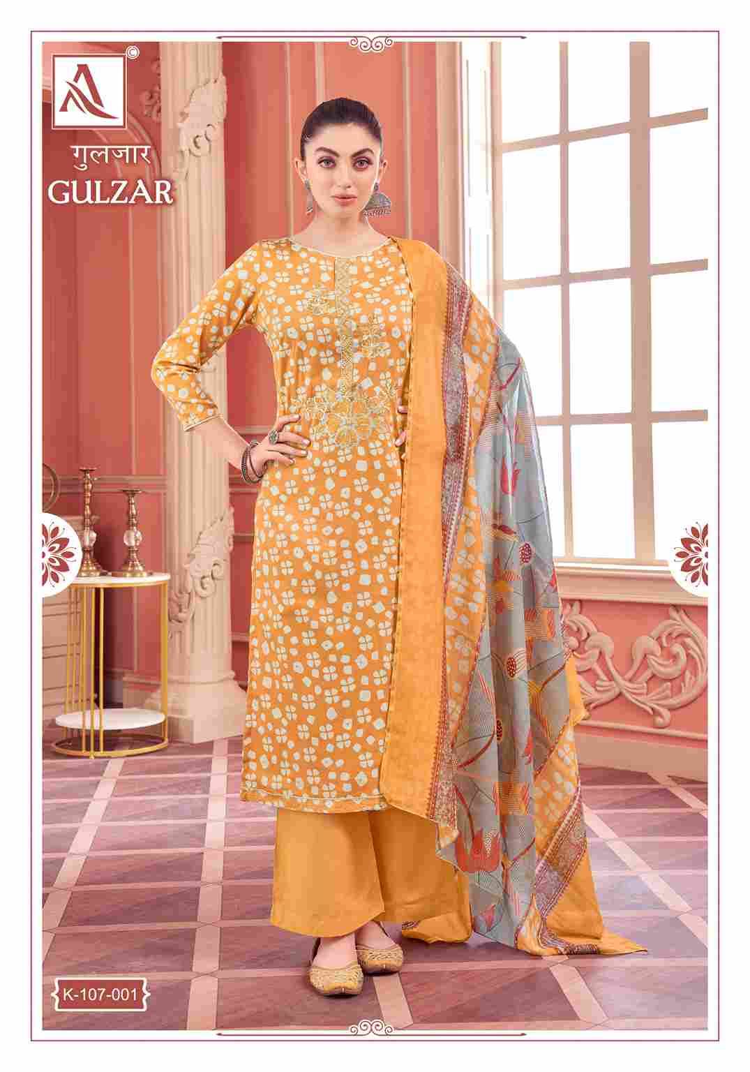 Gulzar By Alok Suit 107-001 To 107-004 Series Beautiful Festive Suits Stylish Fancy Colorful Casual Wear & Ethnic Wear Pure Jam Print Dresses At Wholesale Price