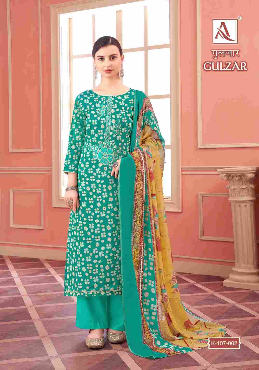 Gulzar By Alok Suit 107-001 To 107-004 Series Beautiful Festive Suits Stylish Fancy Colorful Casual Wear & Ethnic Wear Pure Jam Print Dresses At Wholesale Price