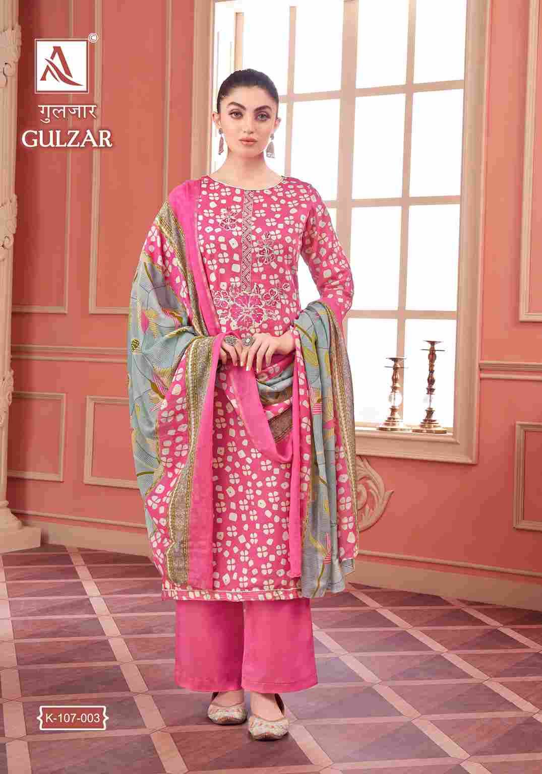 Gulzar By Alok Suit 107-001 To 107-004 Series Beautiful Festive Suits Stylish Fancy Colorful Casual Wear & Ethnic Wear Pure Jam Print Dresses At Wholesale Price