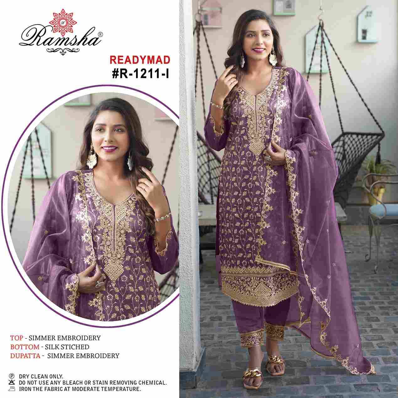 Ramsha 1211 Colours Vol-3 By Ramsha 1211-I To 1211-L Series Beautiful Pakistani Suits Colorful Stylish Fancy Casual Wear & Ethnic Wear Simmer Dresses At Wholesale Price